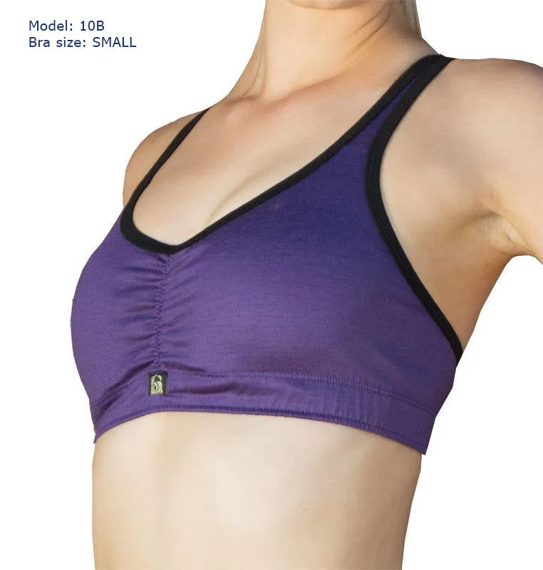 #622 Action Back Sport Merino Bra