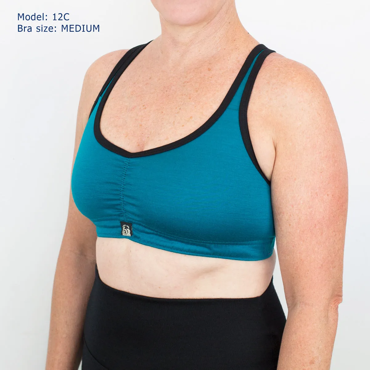 #622 Action Back Sport Merino Bra