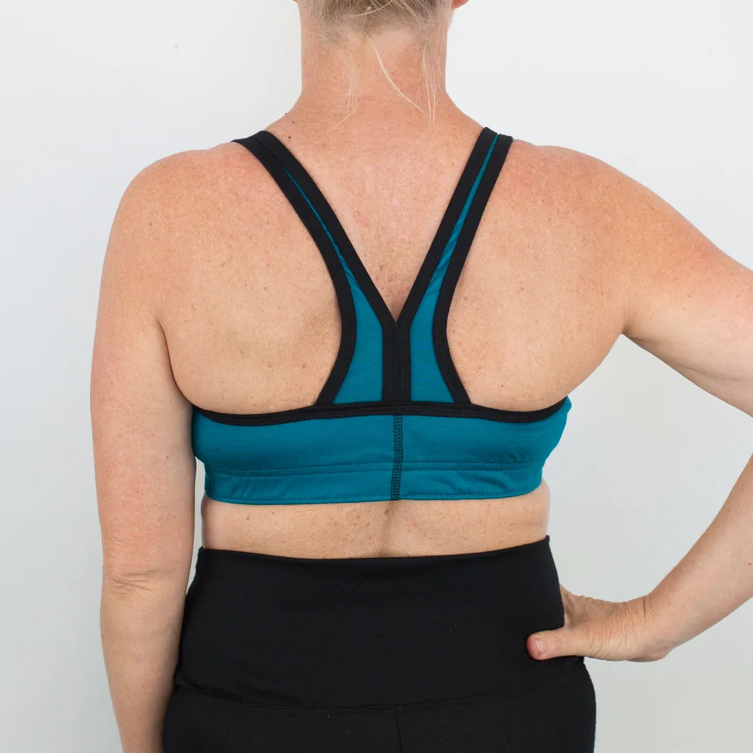 #622 Action Back Sport Merino Bra