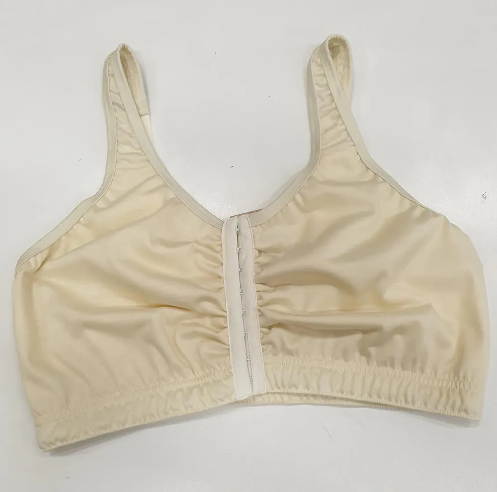 #623 Front Opening Merino Bra