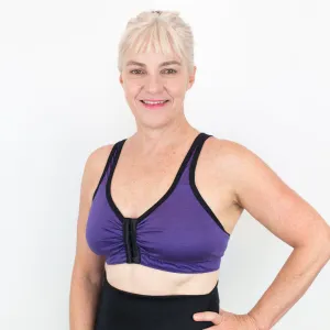 #623 Front Opening Merino Bra