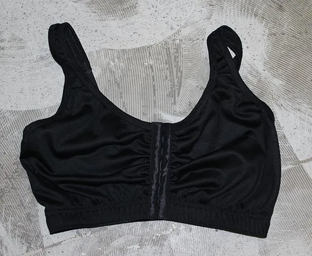 #623 Front Opening Merino Bra