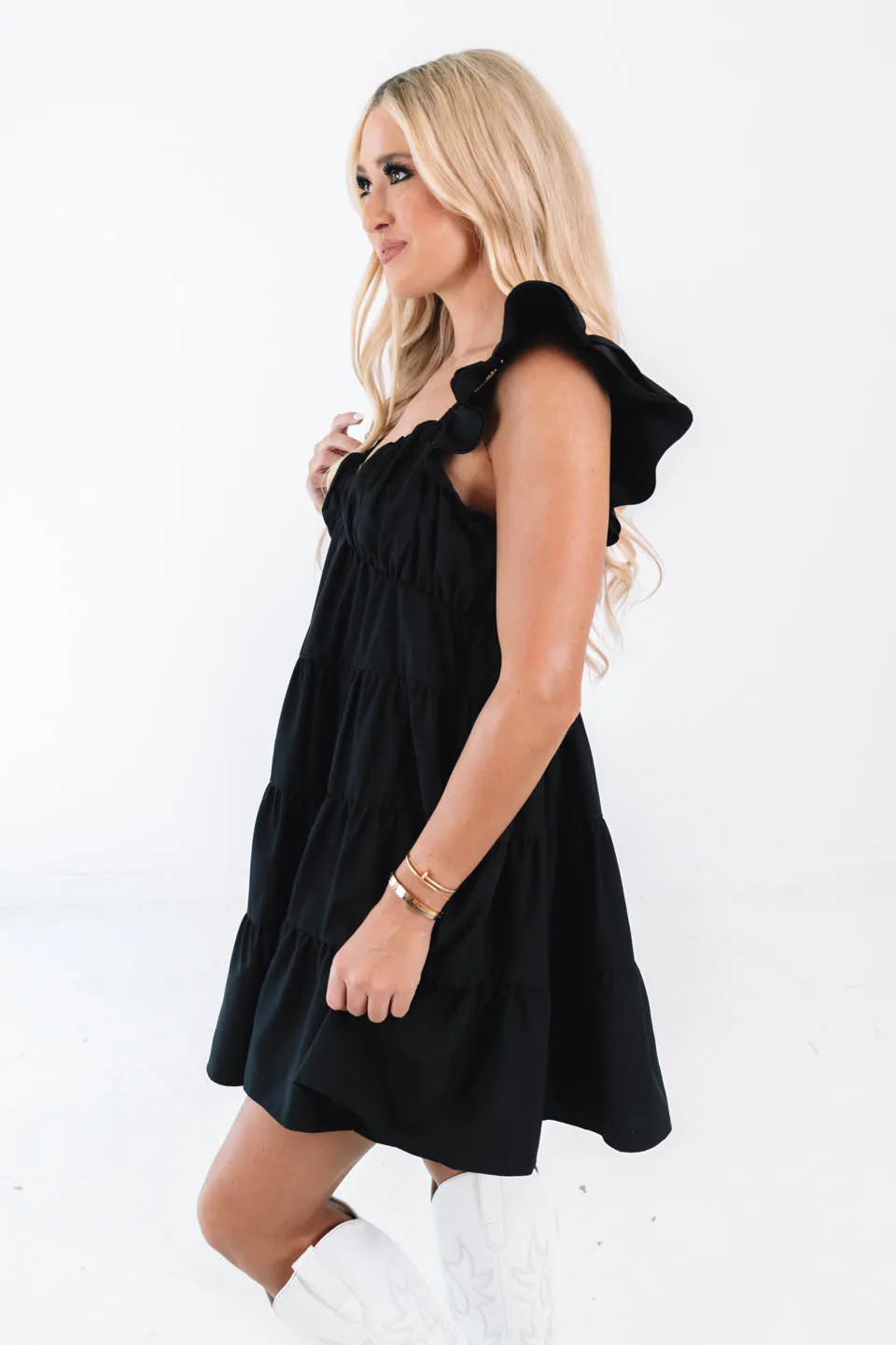 A Sweet Song Dress - Black