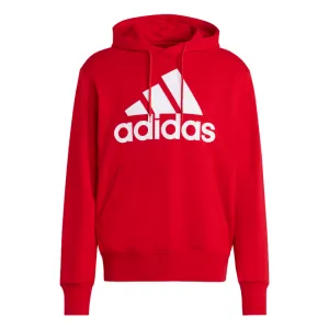 Adidas Essentials Big Logo men's hoodie IC9365 red