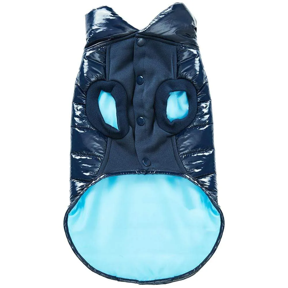 All-weather Quilted Glossy Dog Puffer Jacket