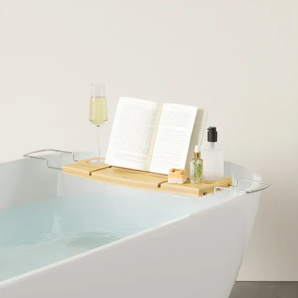 Aquala Bathtub Caddy - Natural / Walnut