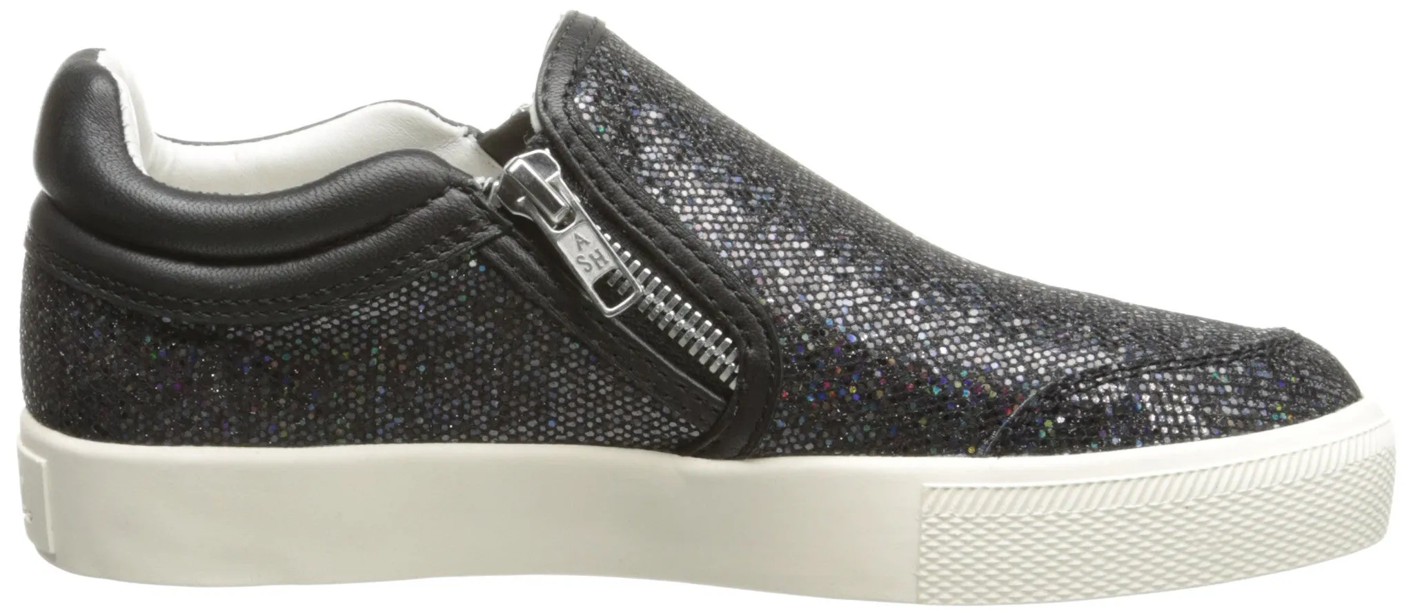 Ash Women's Intense Bis Fashion Sneaker  -Black Twinkle-