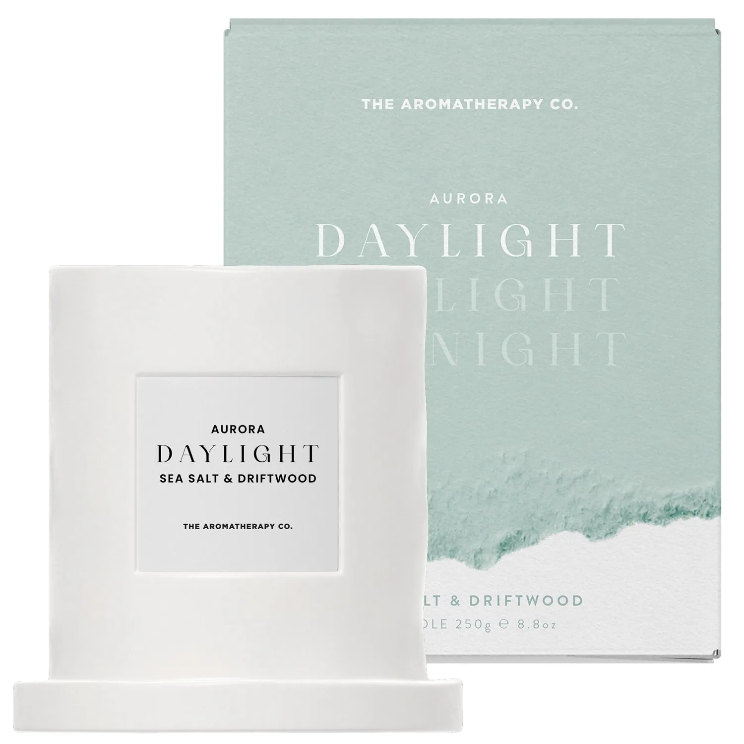 Aurora Daylight Sea Salt Driftwood Ceramic Candle