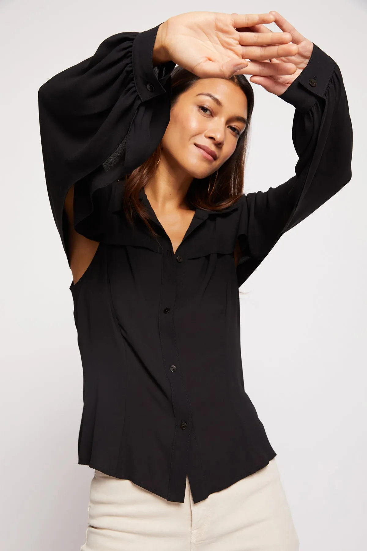 Bailey 44 Siff Blouse in Black