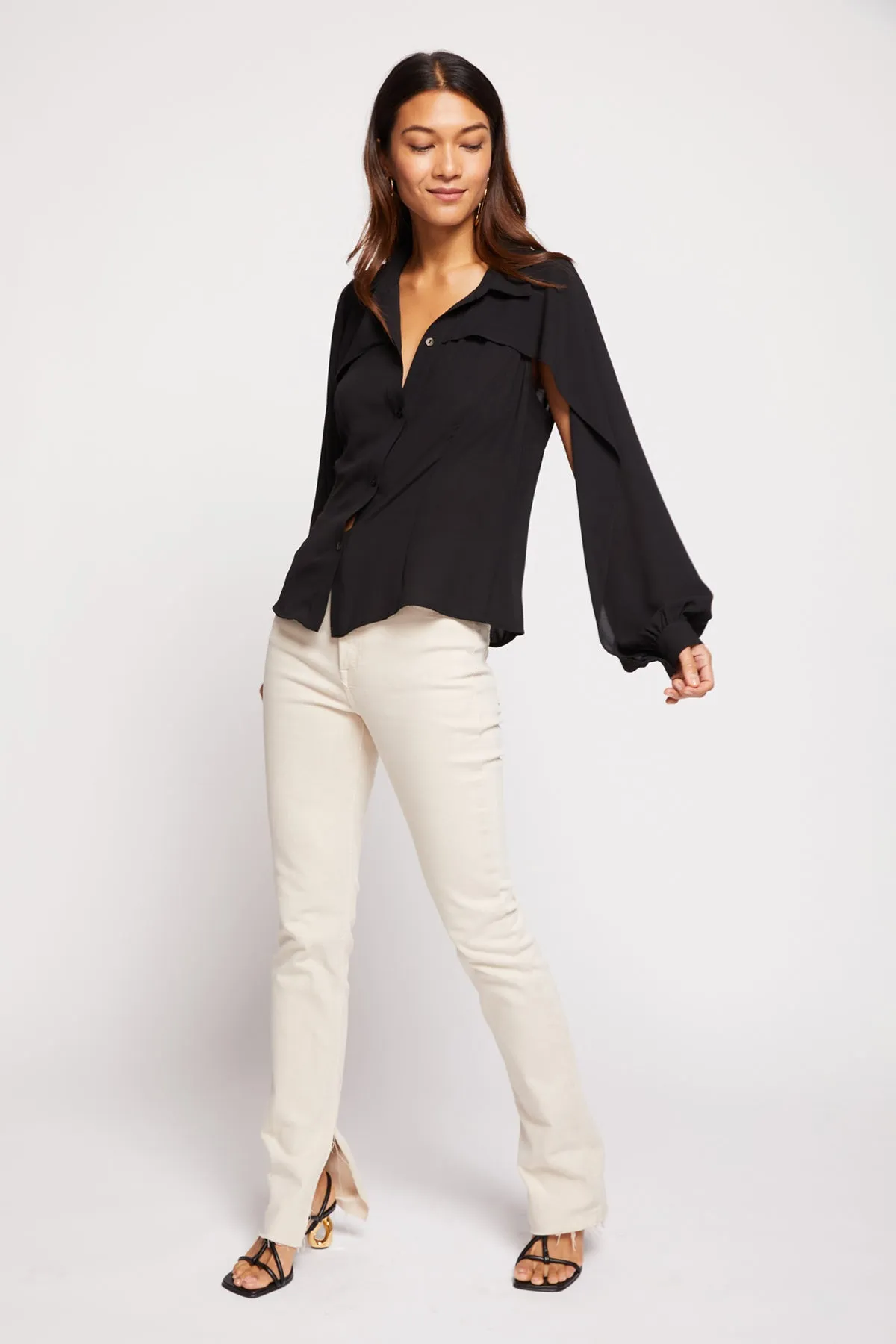 Bailey 44 Siff Blouse in Black