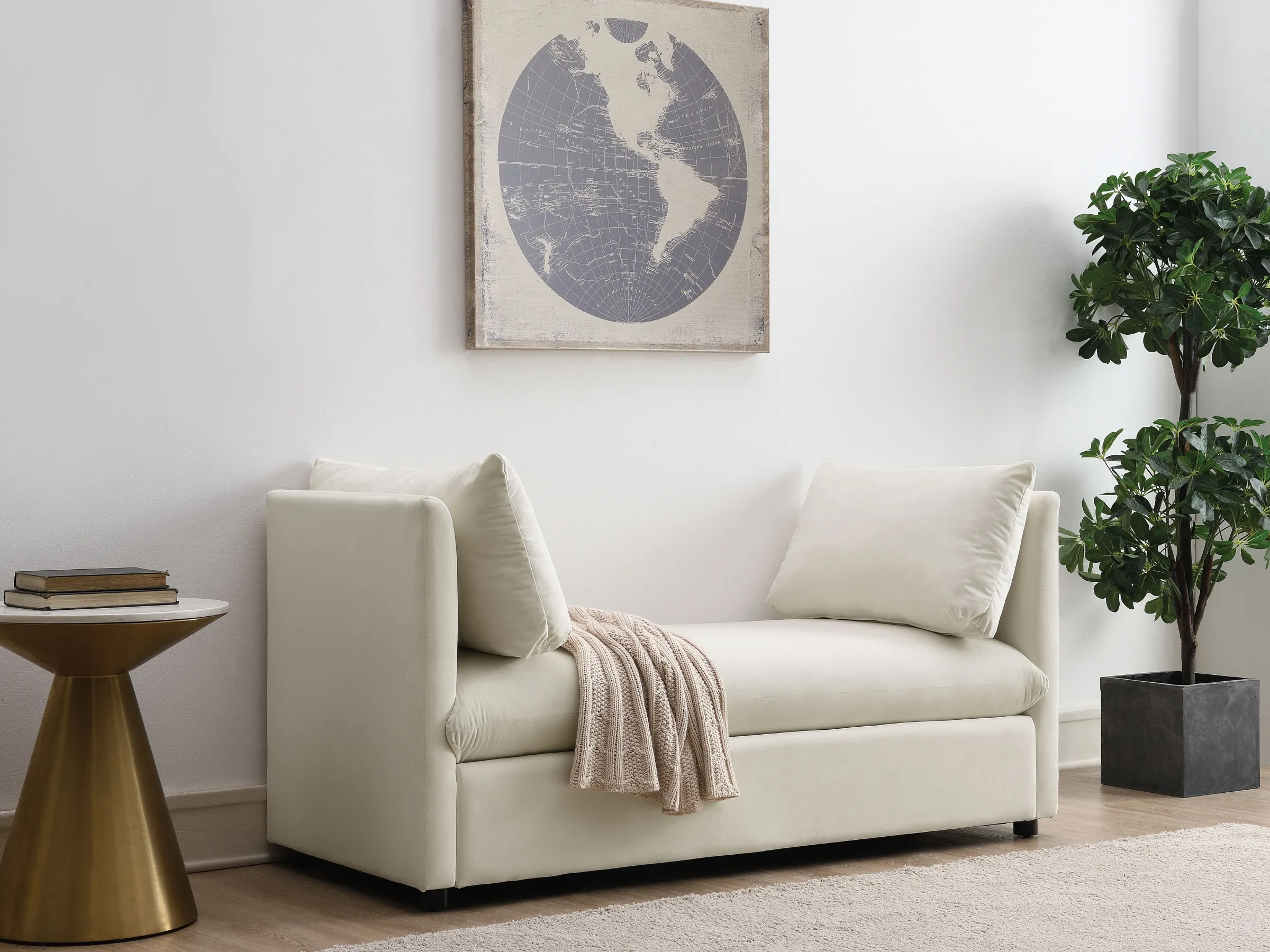 Becca 59" Upholstered Daybed