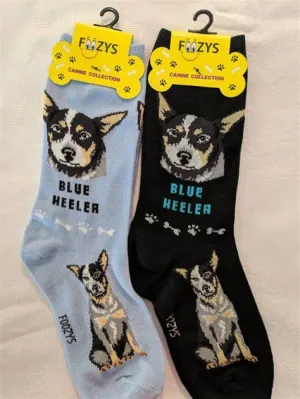 Blue Blue Heeler Socks