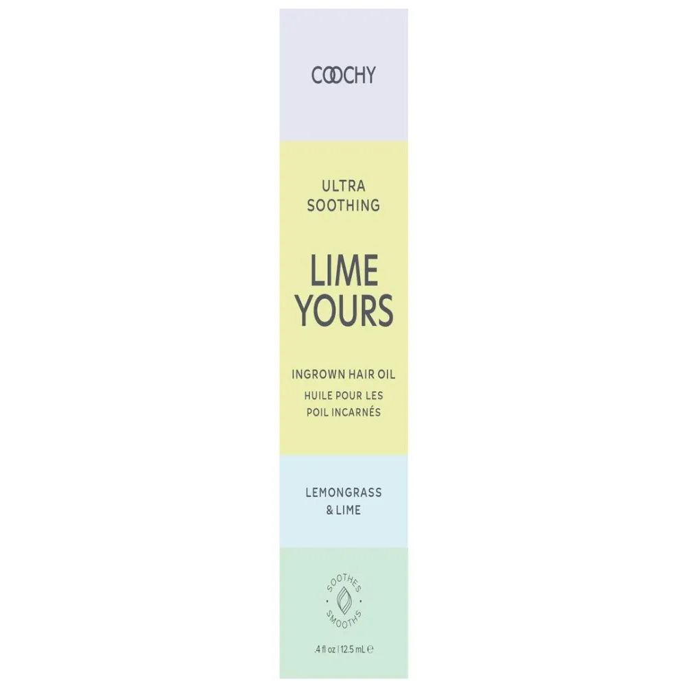 Coochy Ultra Soothing Lime Yours Ingrown Hair Oil Lemongrass Lime