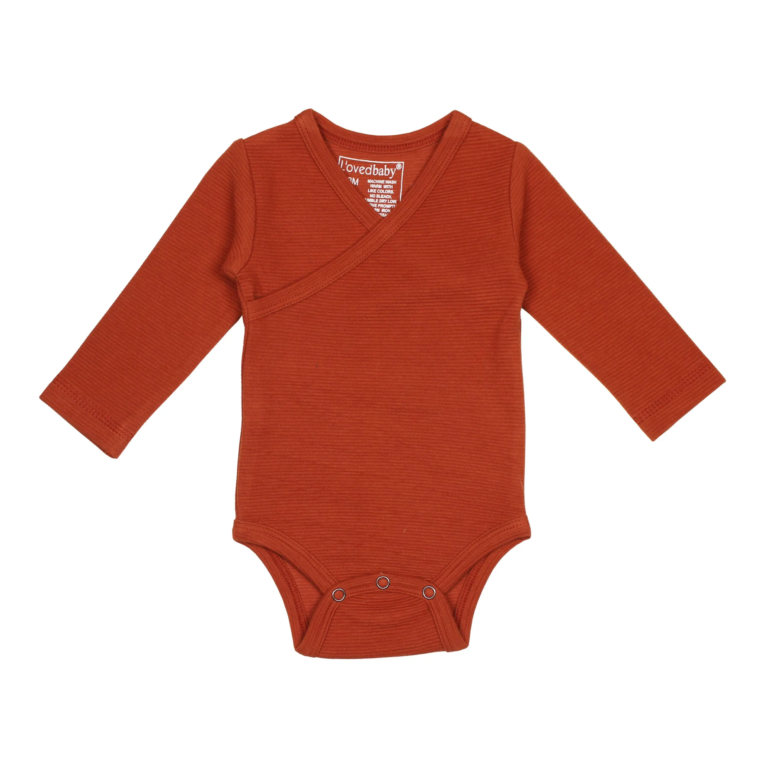 Corduroy Wrap Bodysuit