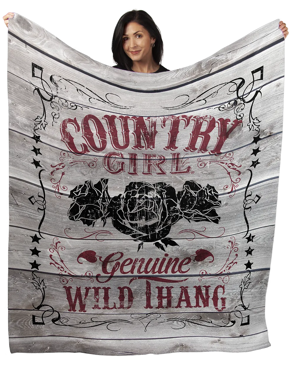 Country Girl® Wild Thang 50" x 60" Minky Blanket