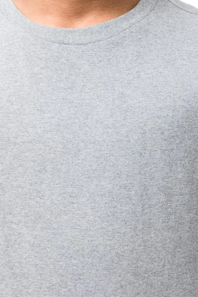 Crew Neck T-Shirt Grey Melange