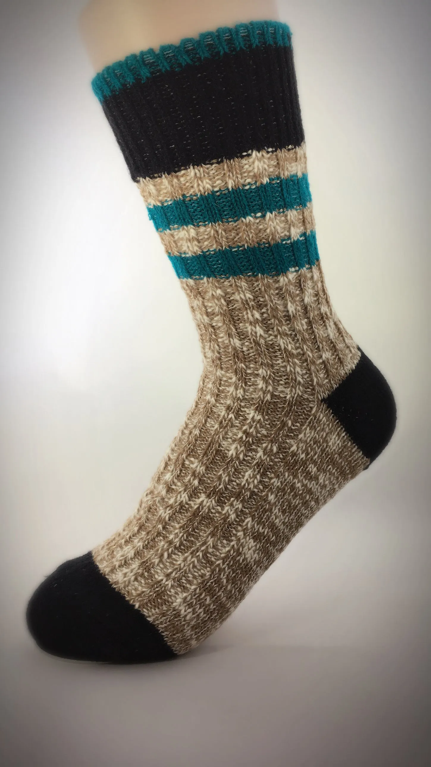 Cute Fun Cozy Warm Wool | Women Teen Girls | Crew Socks | 3 Pairs | (Warm Wool)