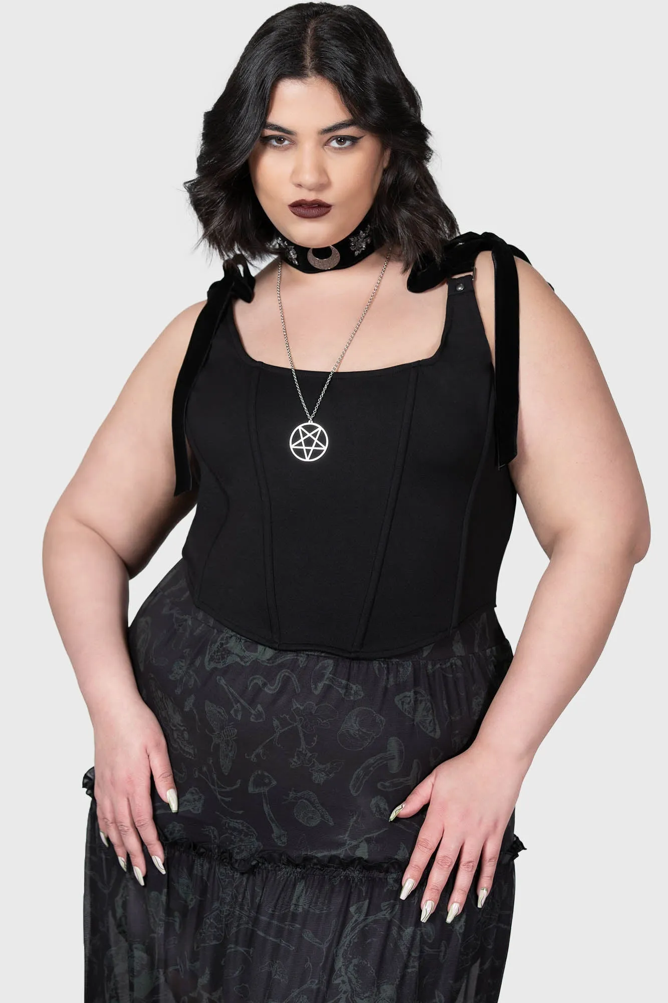 Flora Corset Top [PLUS] Resurrect