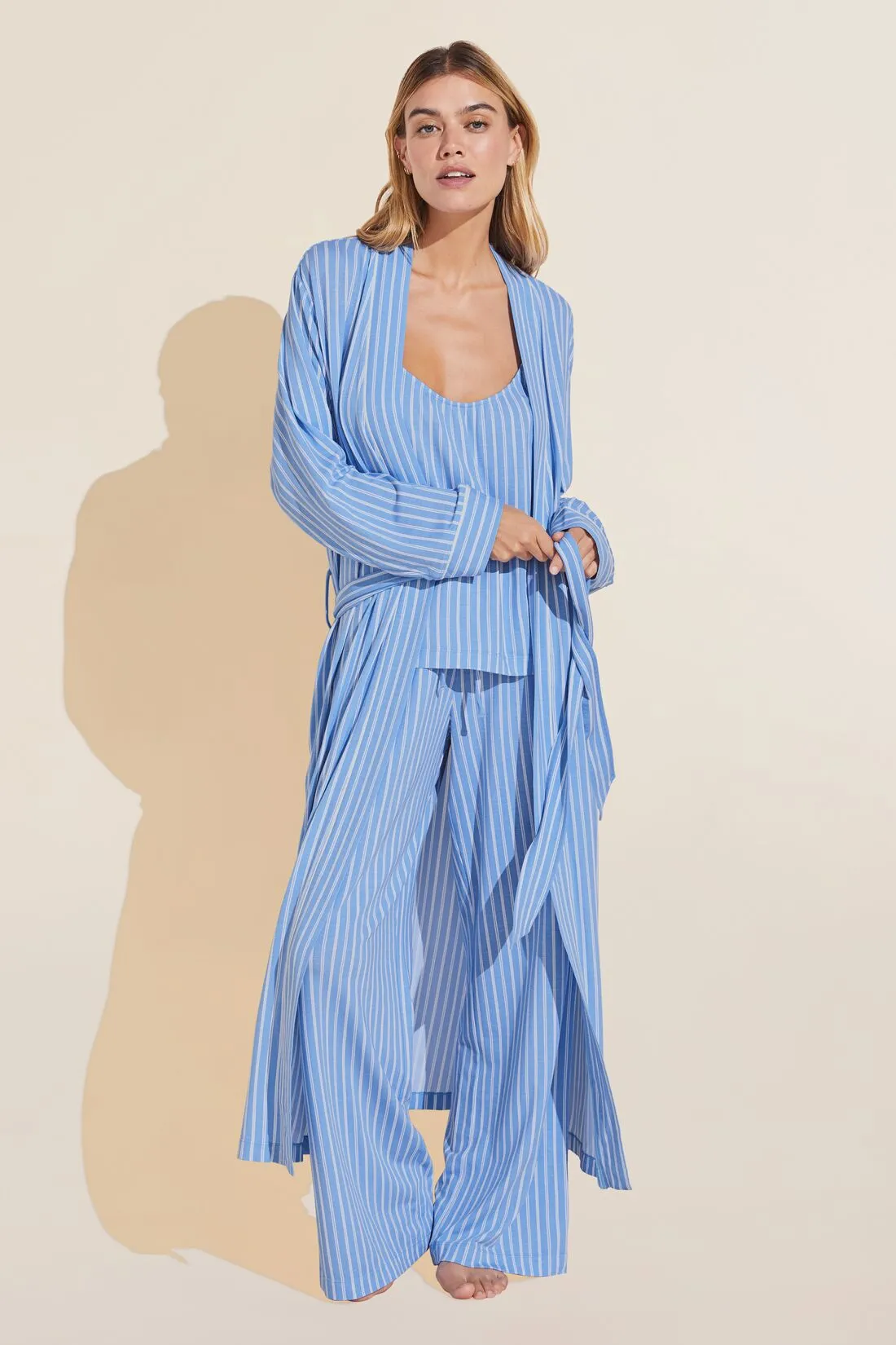 Gisele Printed TENCEL™ Modal Long Robe