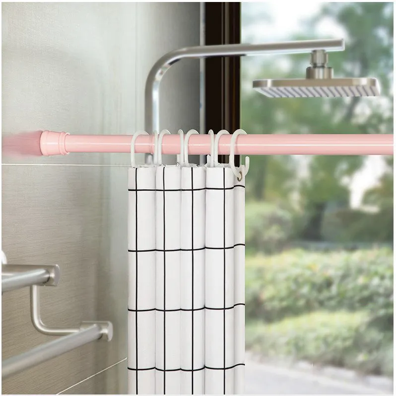 Heavy Duty Thickened Bathroom Shower Curtain Rod, HG0080