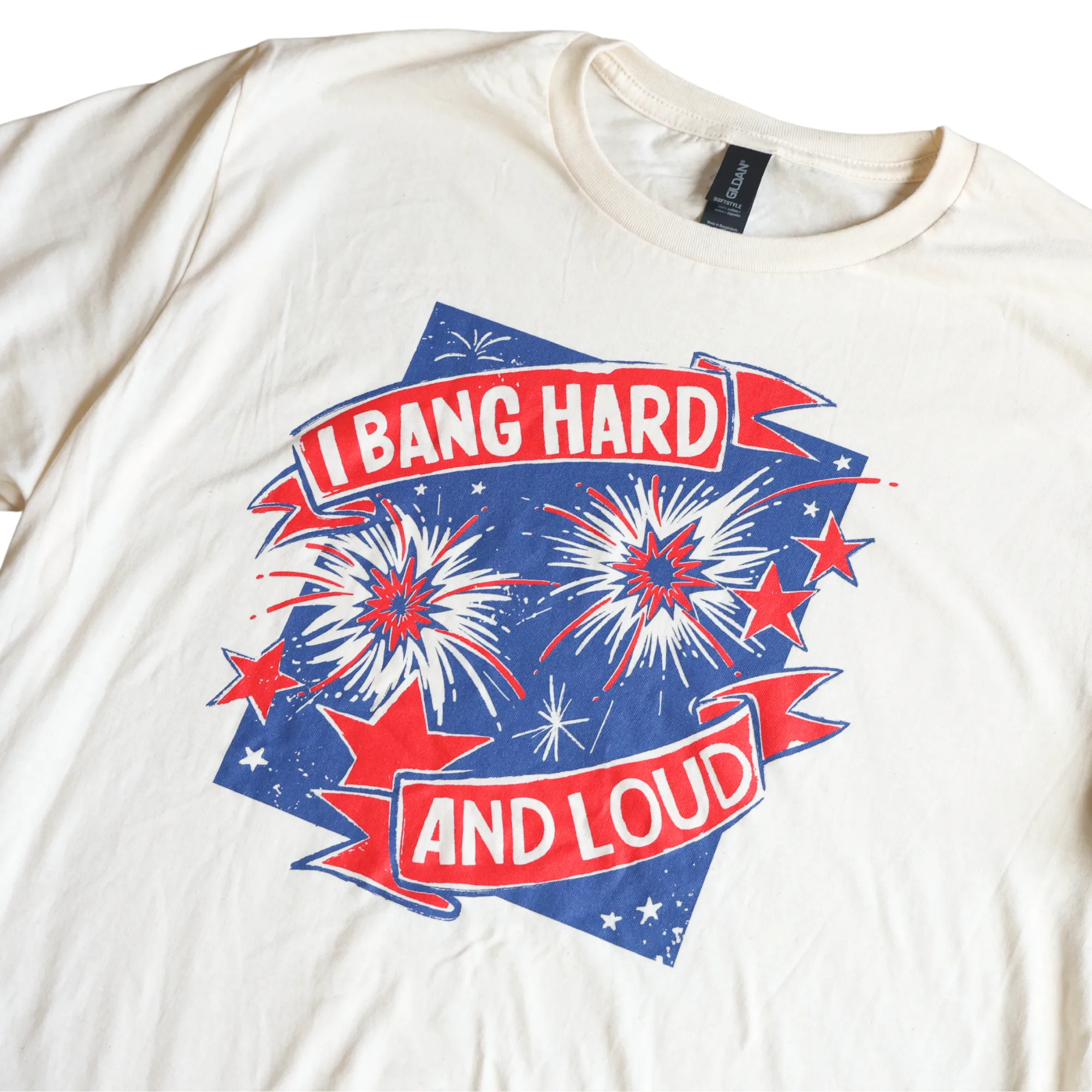 I Bang Loud And Hard Firework T-Shirt