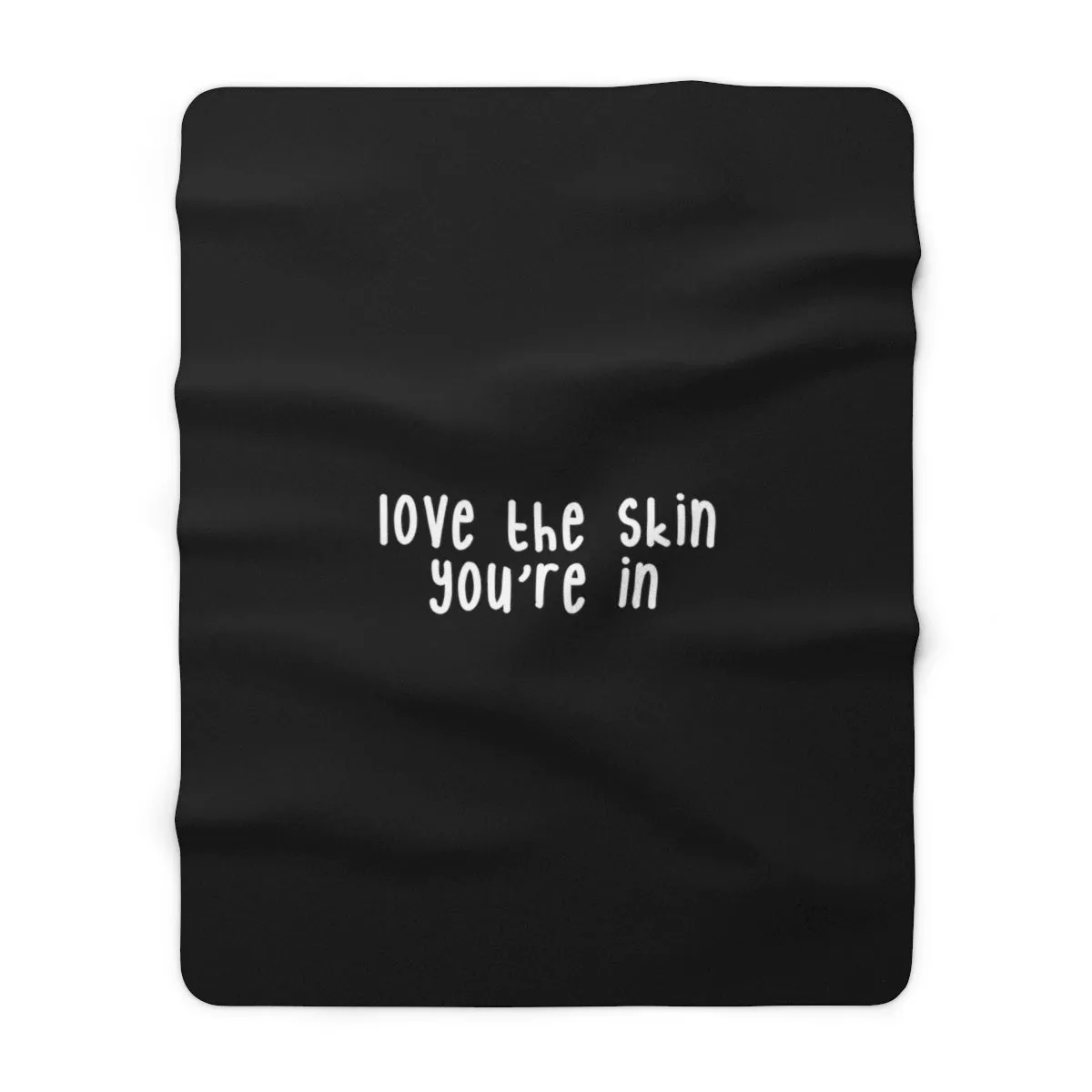 IAC  Home & Livings- Blankets / Sherpa Fleece Blanket / Love the skin i_m in black