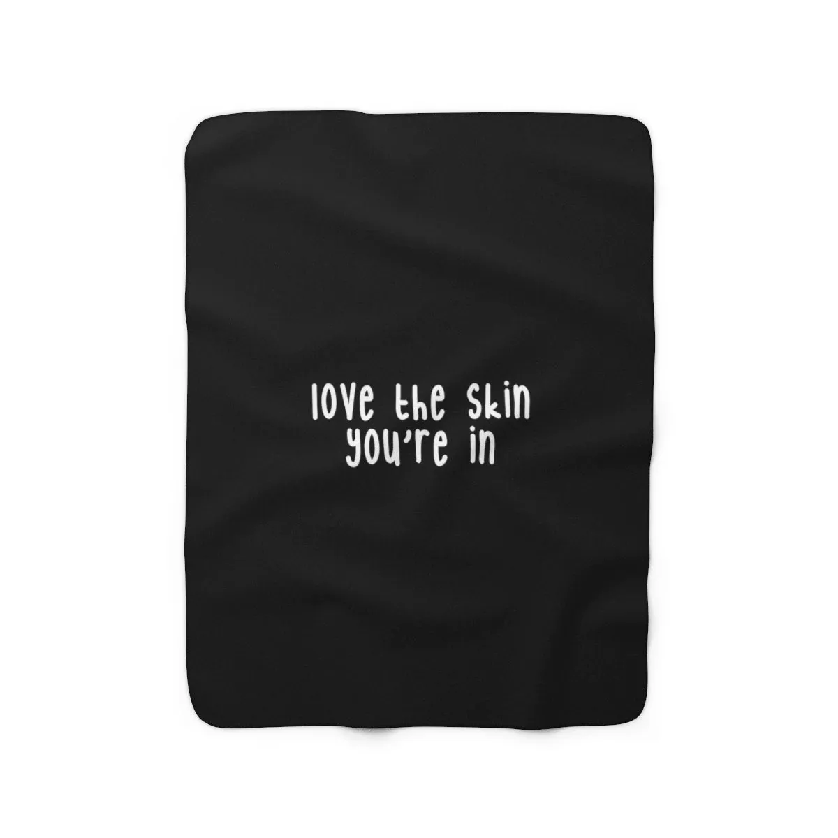 IAC  Home & Livings- Blankets / Sherpa Fleece Blanket / Love the skin i_m in black