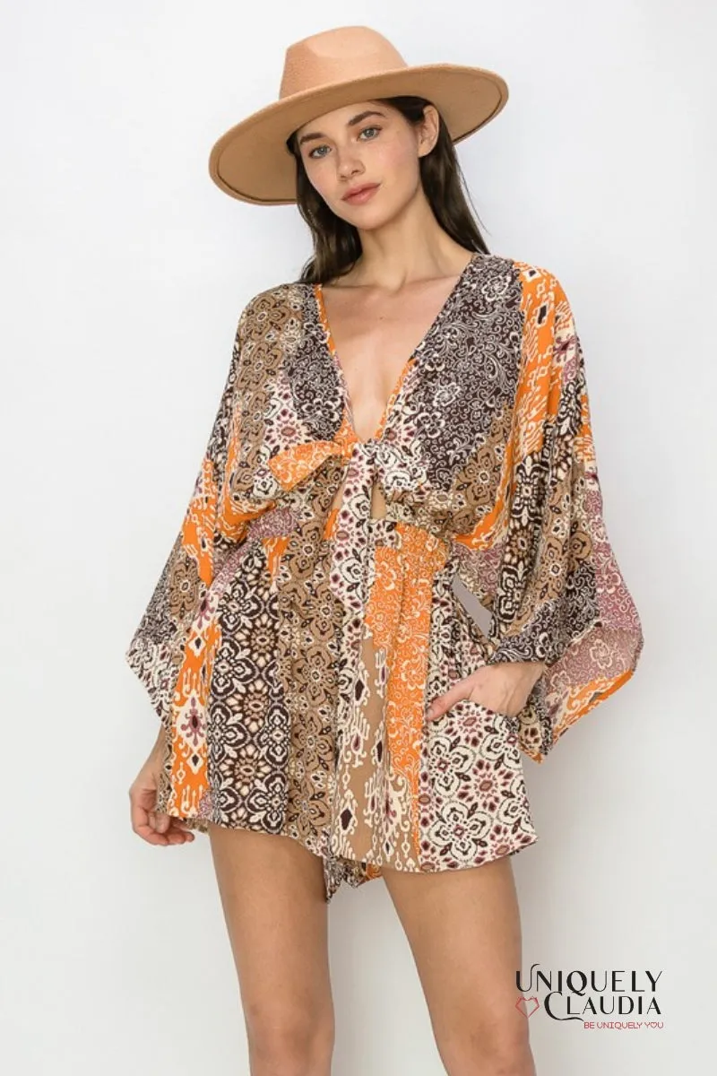 Karina Boho Chic Romper