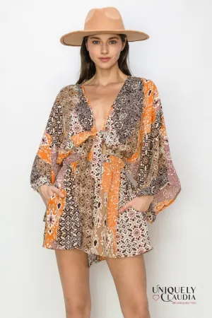 Karina Boho Chic Romper