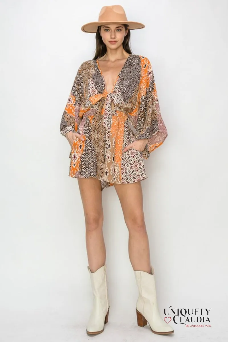 Karina Boho Chic Romper