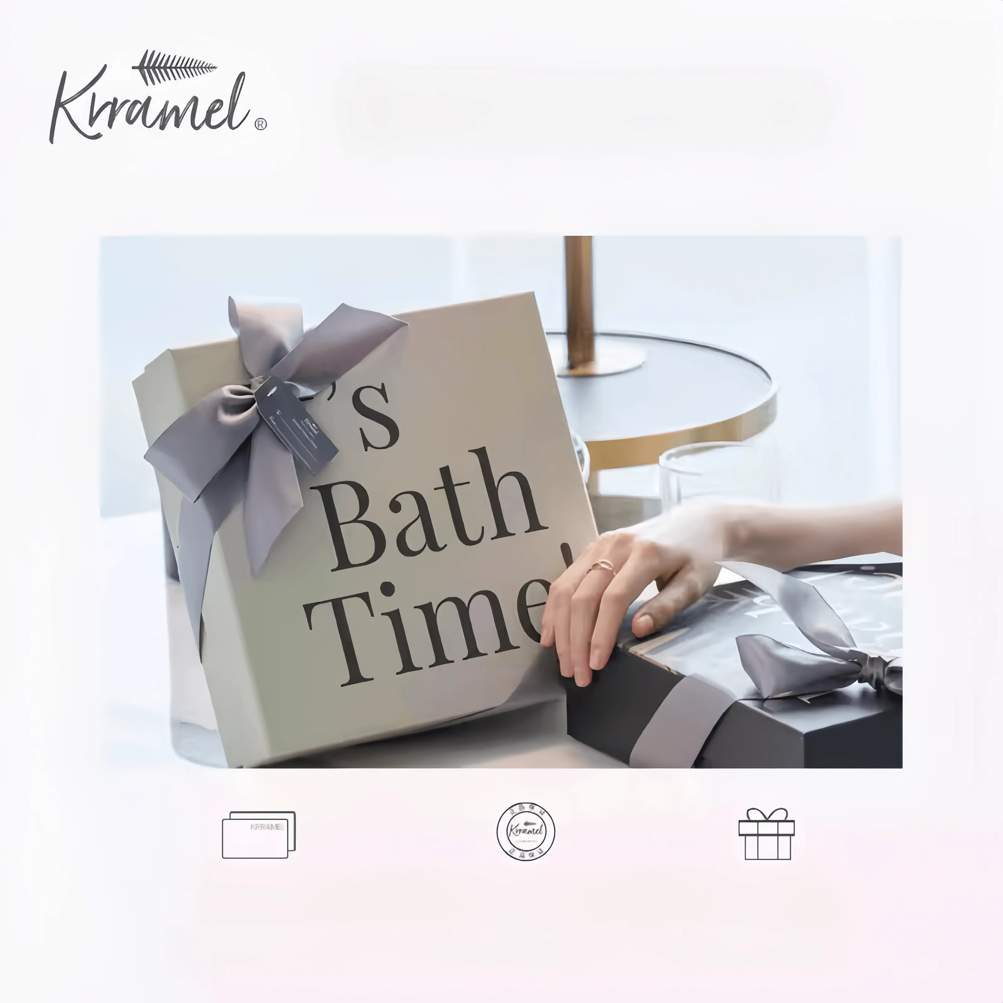 Krramel Deer Style Bath Gift Set - Luxurious Bath Essentials for All Ages