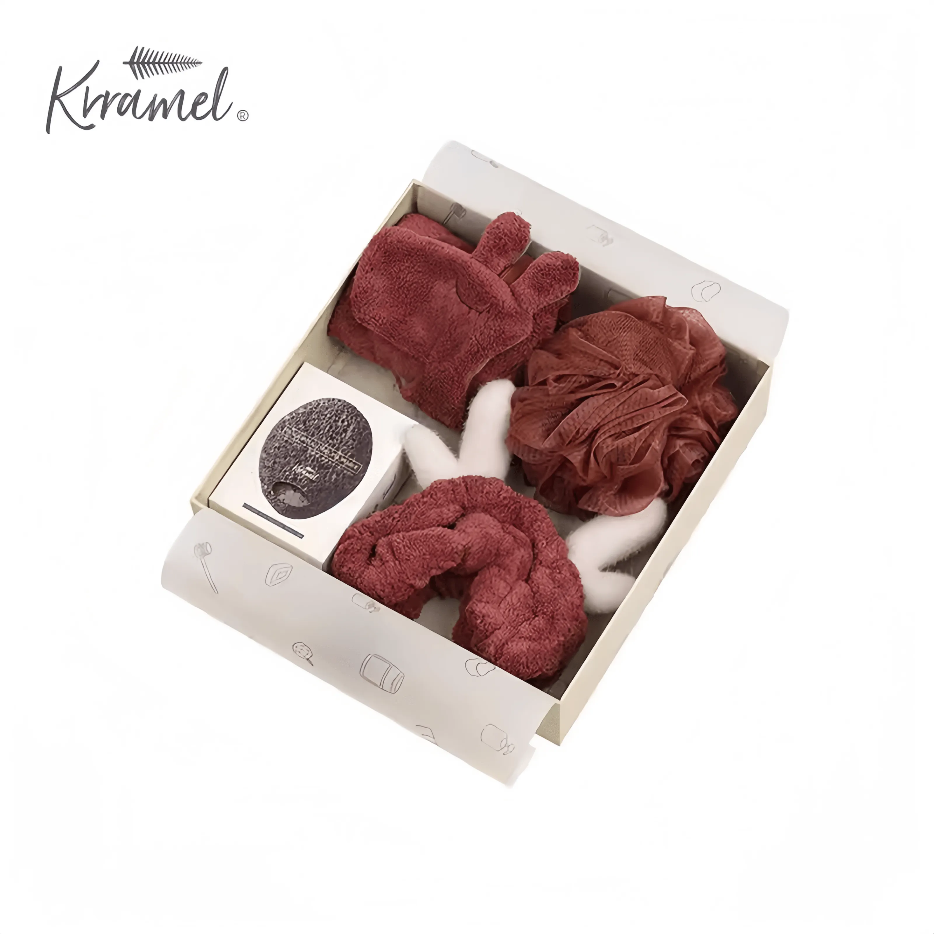 Krramel Deer Style Bath Gift Set - Luxurious Bath Essentials for All Ages