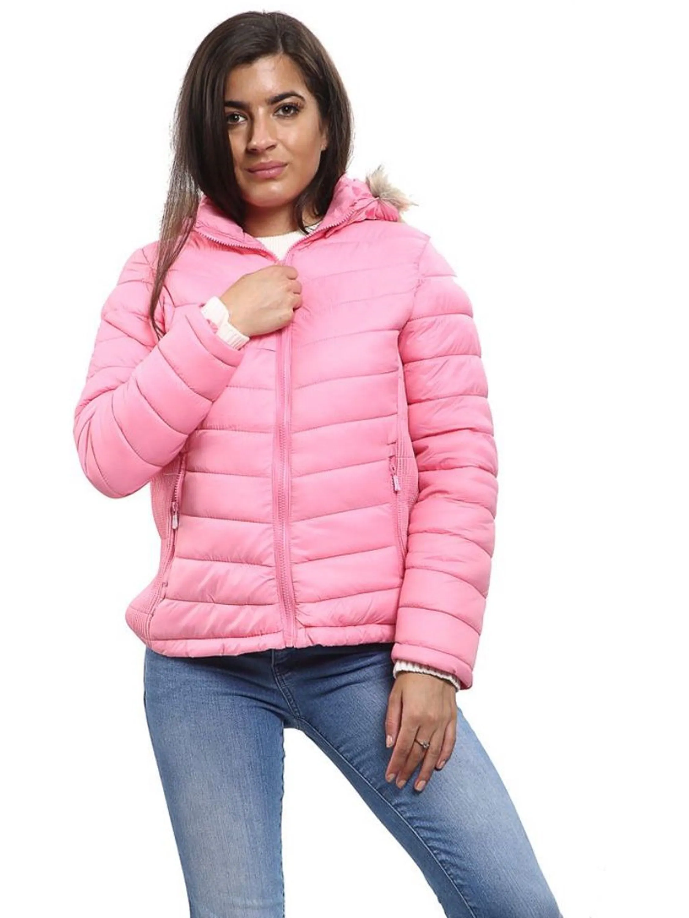 Kruze | Womens Hooded Puffer Jacket