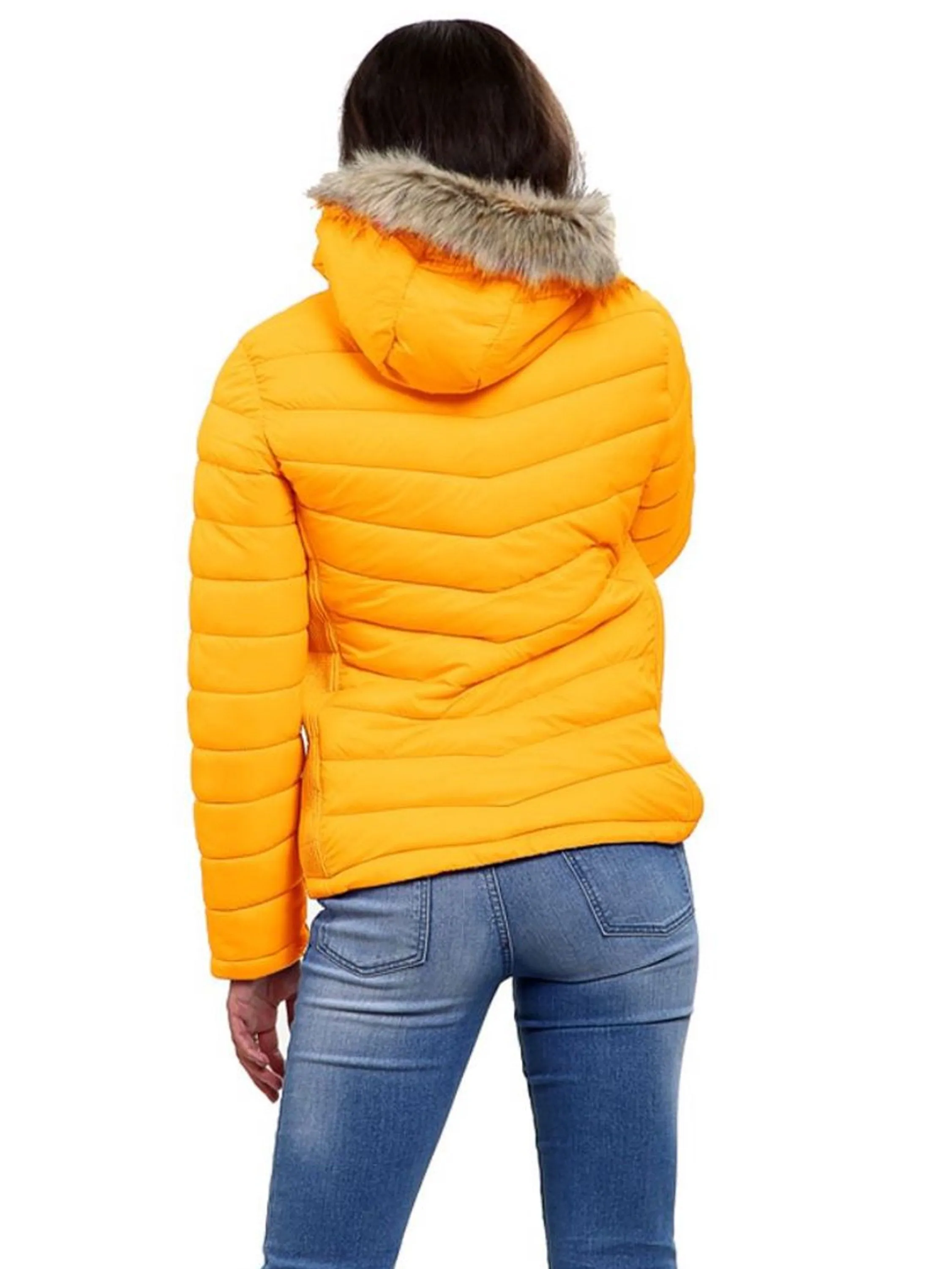 Kruze | Womens Hooded Puffer Jacket