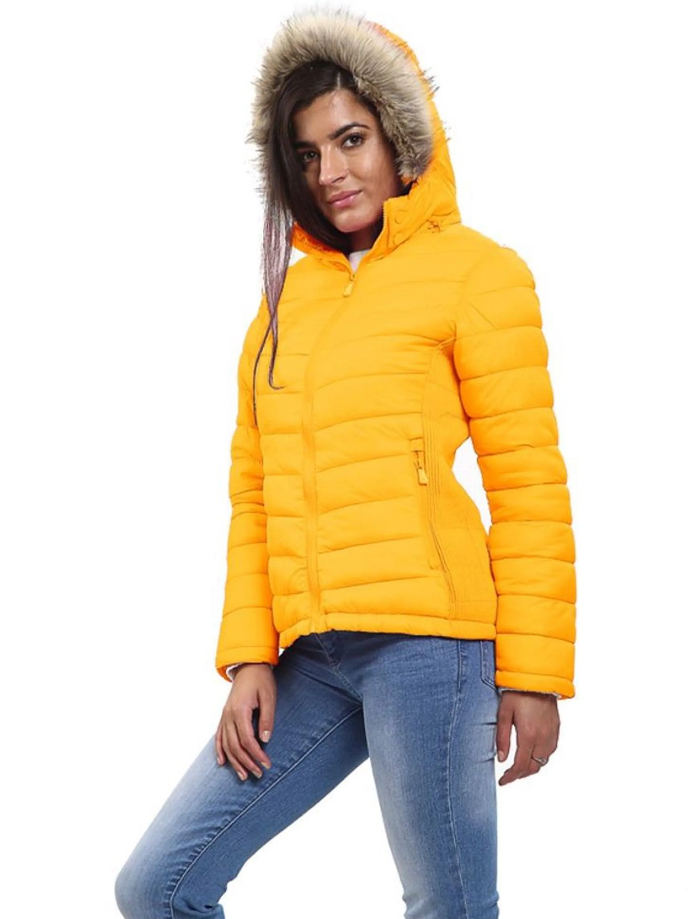 Kruze | Womens Hooded Puffer Jacket