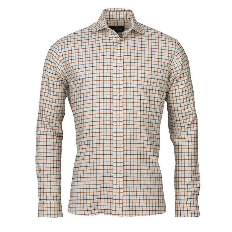 Laksen Jacques Mens Check Shirt - Navy