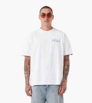 Levels Box Tee White