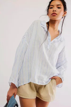 Lissa Linen Top