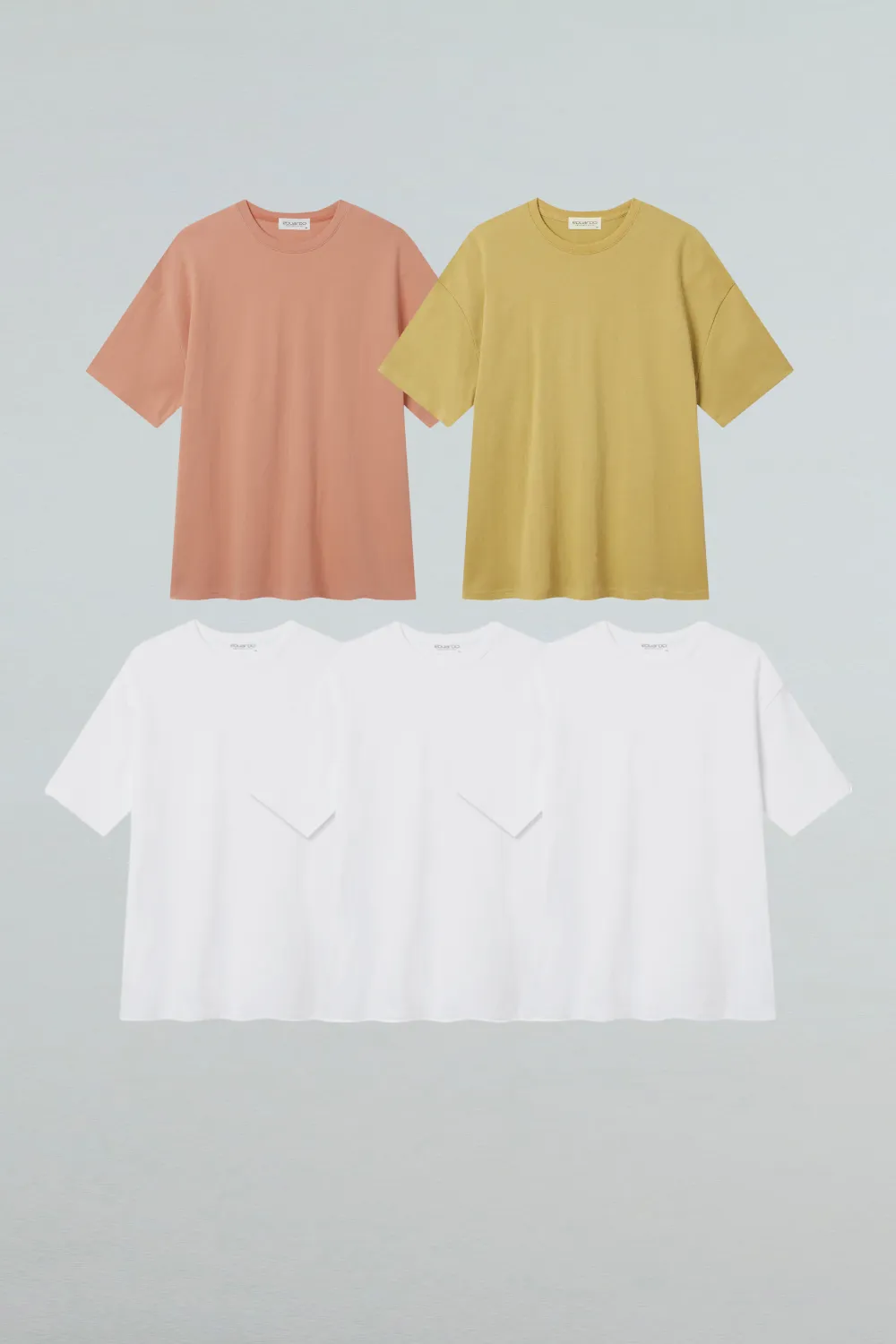 Luxe Comfort, Cotton Modal Blend Anyone Over Fit Short Sleeve T-Shirt Second Collection