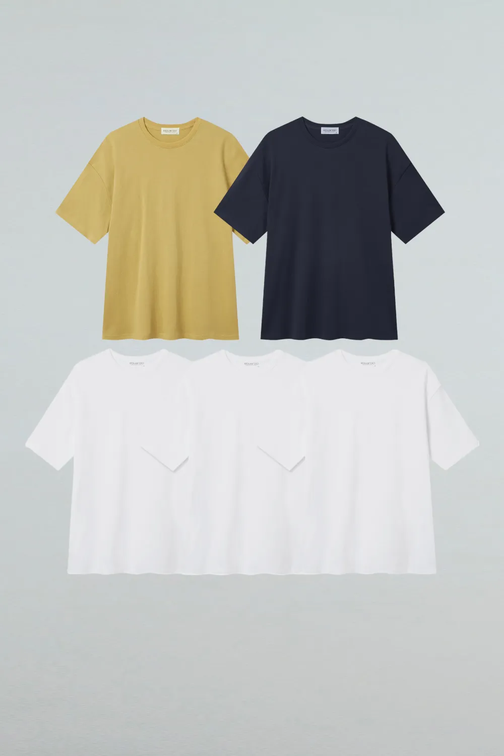 Luxe Comfort, Cotton Modal Blend Anyone Over Fit Short Sleeve T-Shirt Second Collection