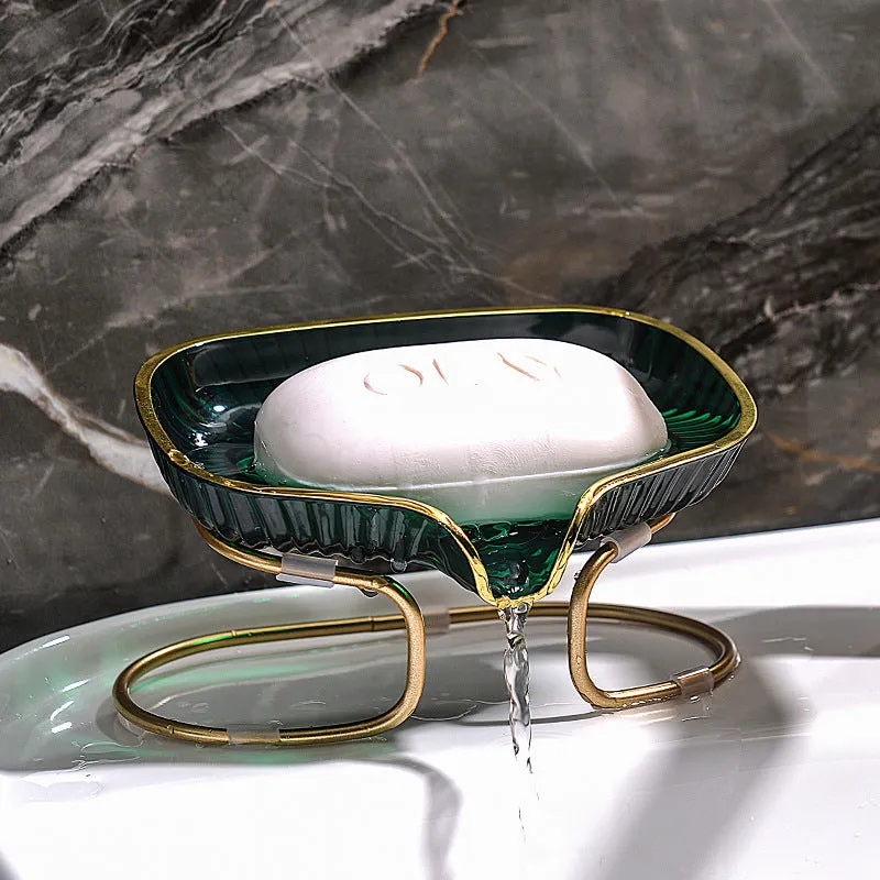 Luxury Soap Dish with Drainage Holes, HG0066