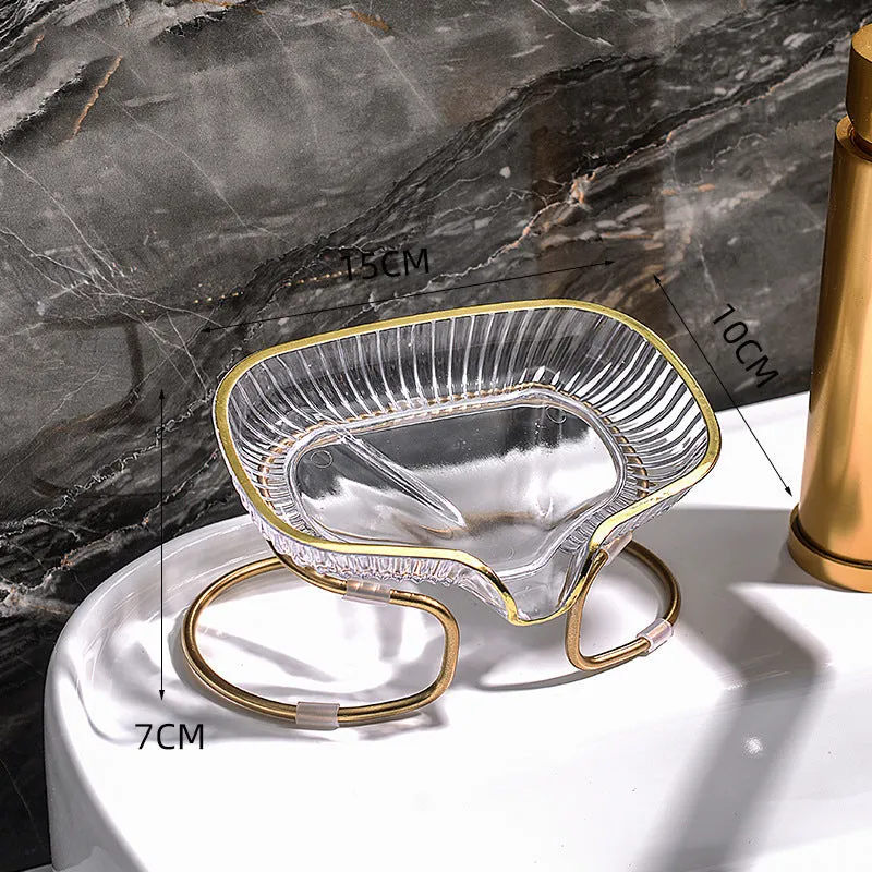 Luxury Soap Dish with Drainage Holes, HG0066