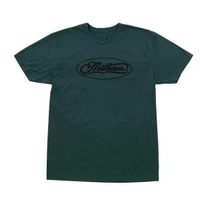 Mathews Men's Classic Logo Tee (Forest Green)