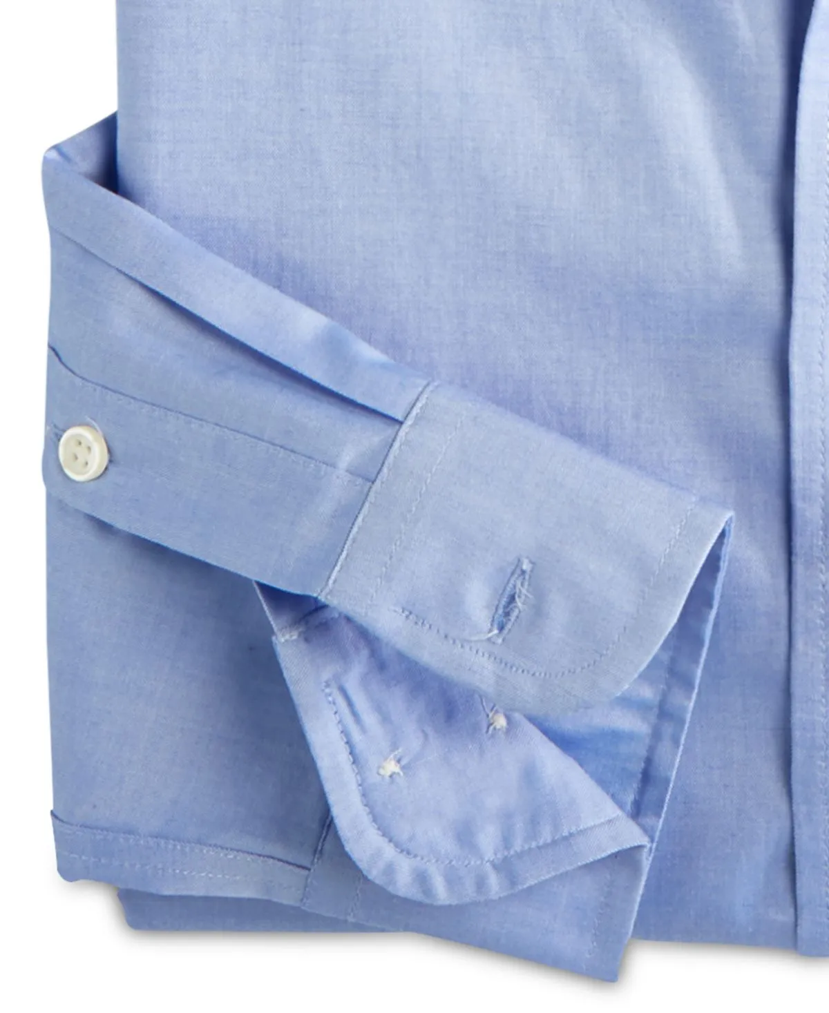 Men's Cotton Regular Fit Spread Collar Dress Shirt , created for Macy's Club Room, light blue