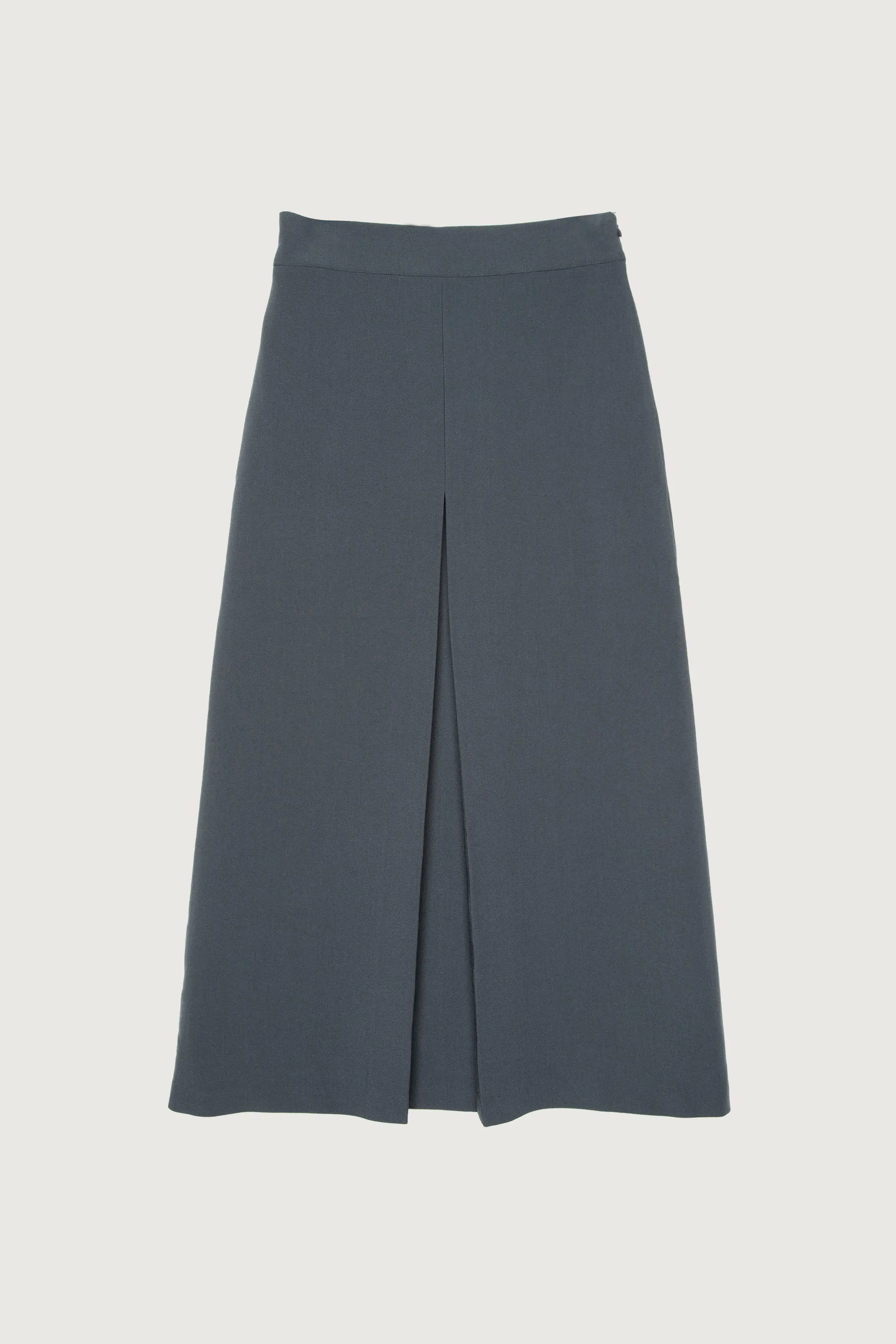 MIDI SKIRT WITH FRONT PLEAT