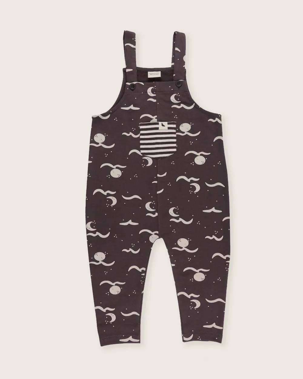 Midnight Moon Wave Dungarees