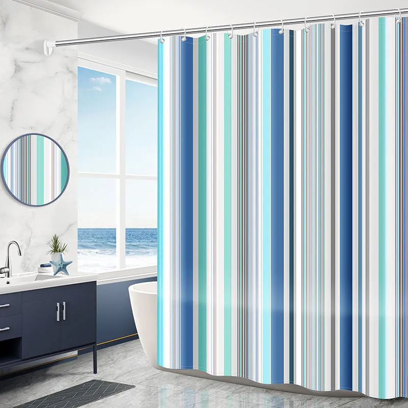 Mildew and Water Resistant Shower Curtain, HG0076