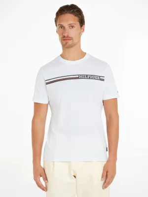 Monotype Chest Stripe Tee