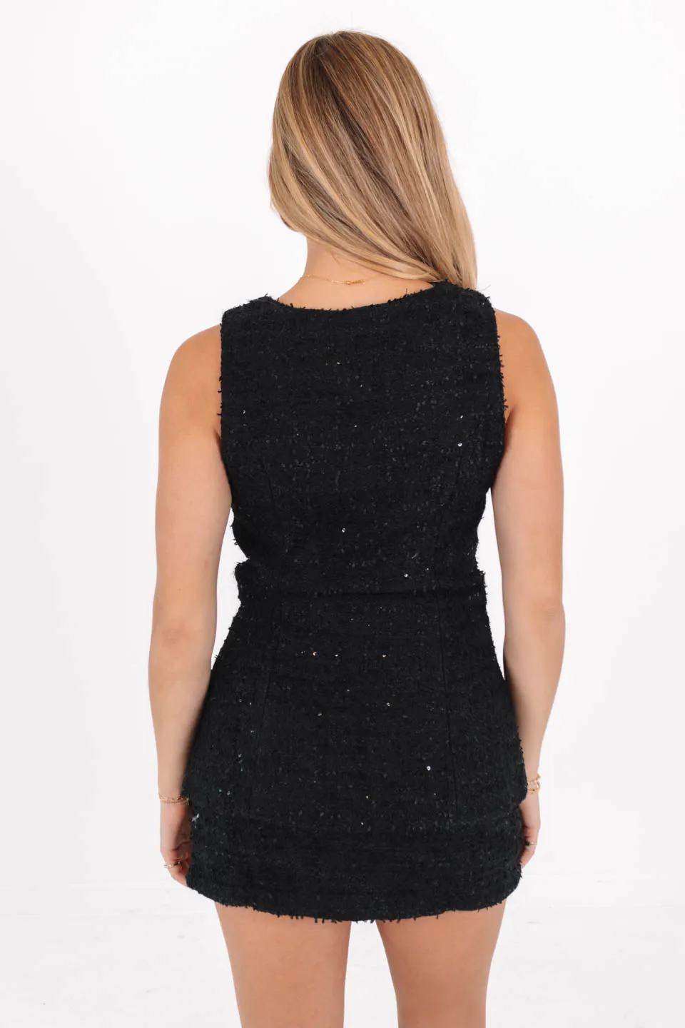 New Years Kiss Dress - Black