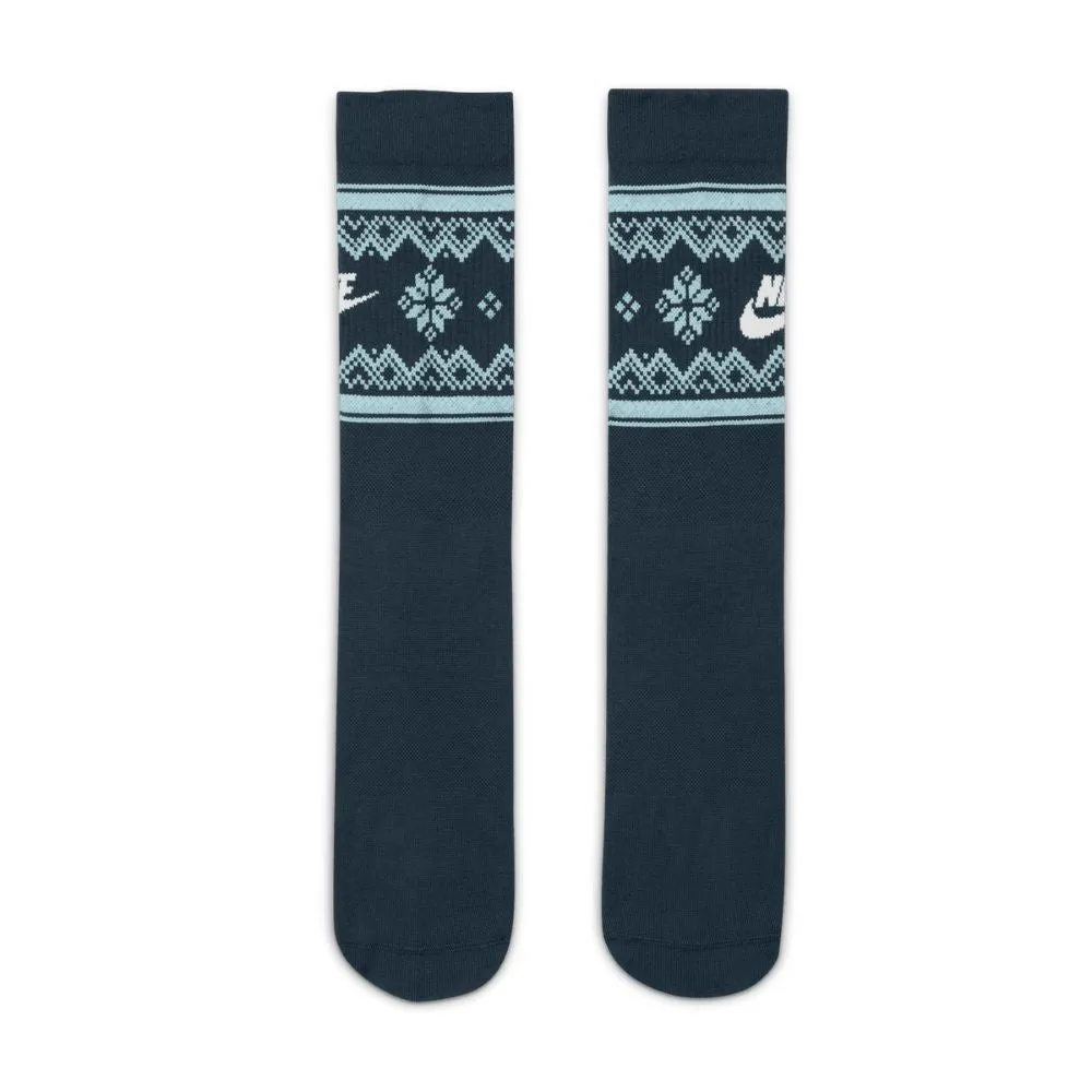 Nike Essentials Crew Fair Isle Golf Socks 2024 - FZ3071 478